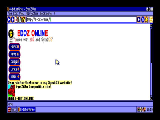 Another SymZilla browsing view on SymbOS for MSX