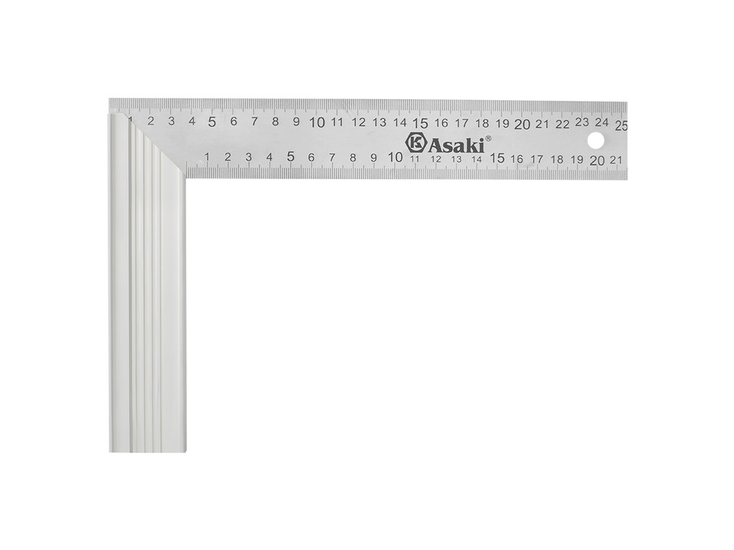 ESCUADRA CON RELIEVE PARA CARPINTERO 10¨-250MM ASAKI