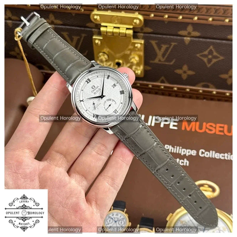 Omega De Ville Prestige Power Reserve Replica | 39.5mm Steel Co-Axial Clone