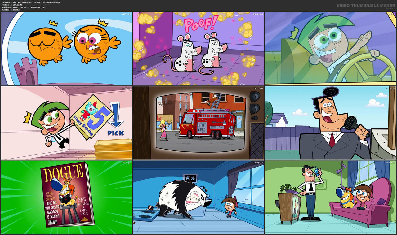 The Fairly OddParents - S09E08 - Force of Nature.mkv