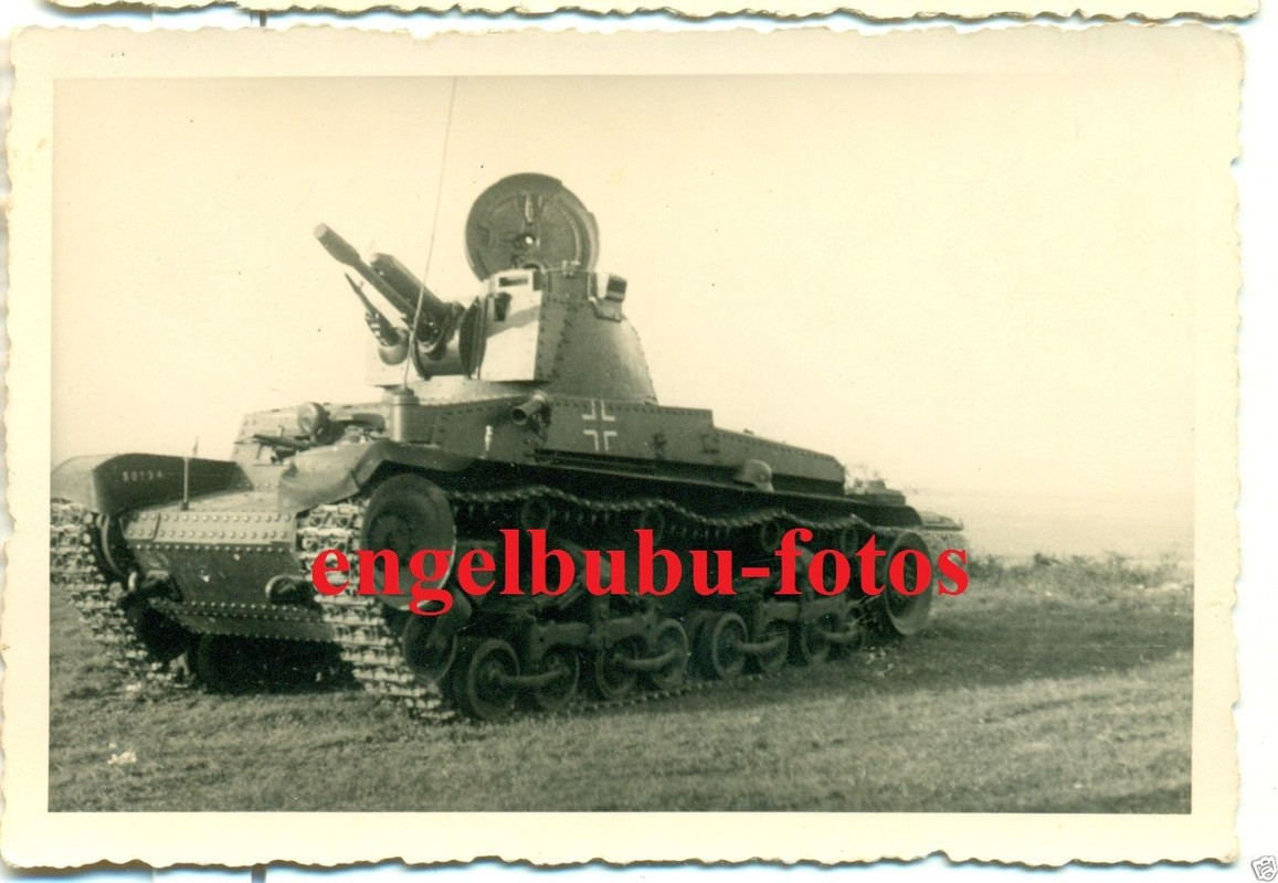 PANZER - Dtsch. PANZER 35  38 (t) - BALKENKREUZ 