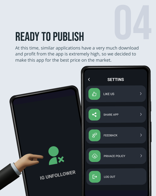 Unfollower PRO 2022 - Android App - 7