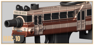 CITY BUS MINI MAC 10 RED