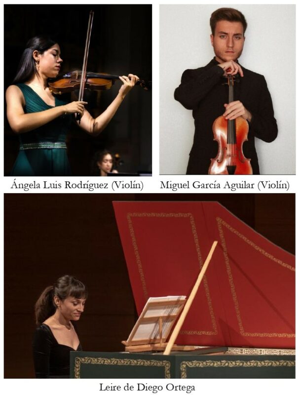 Ángela Luis, Miguel García y Leire de Diego: Academistas, Orquesta Barroca de Sevilla
