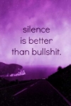 Silence-Is-Better-Than-Bullshit