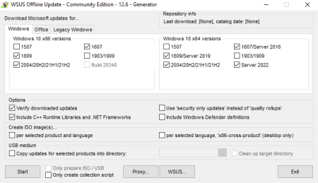 WSUS Offline Update Community Edition 12.6.1