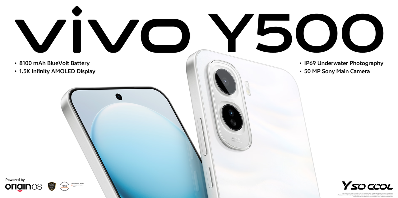 vivo Y500 Hero Banner