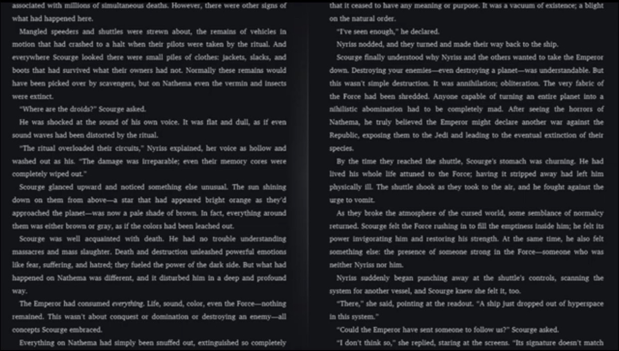 Matched Vitiate who shredded reality with the ritual