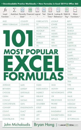 101 Most Popular Excel Formulas (101 Excel) (True EPUB)