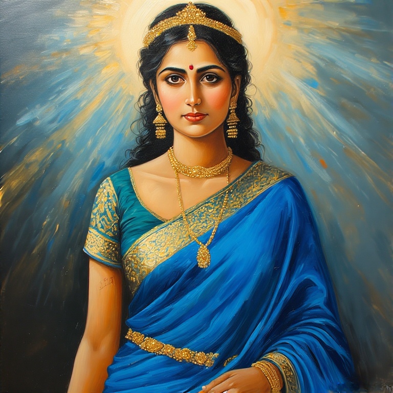 Portrait-of-a-dravidian-woman-51