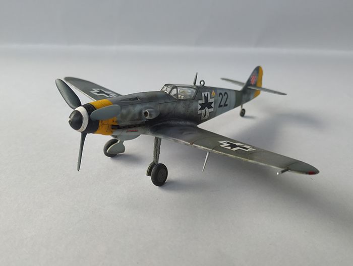 Bf-109G 2.Lj, Hasegawa i Revell 1/72 IMG-20200924-124607