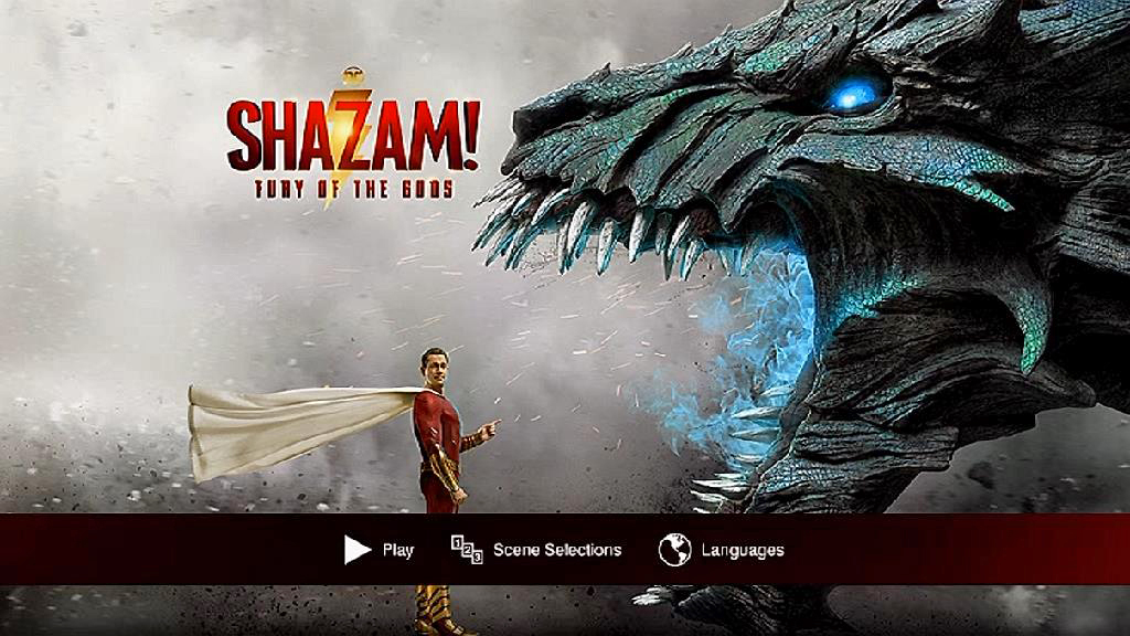 SHAZAM FURY OF THE GODS MENU - ¡Shazam! La furia de los dioses [2023] [Fantástico, comedia] [DVD9] [PAL] [Leng. ESP/ENG] [Subt. Multi]