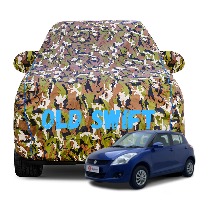 Old Swift Army Car Cover