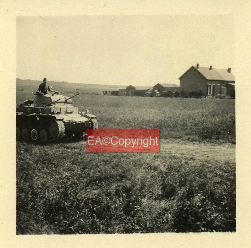 Polen Polska Kämpfe Panzer II Tank- Foto