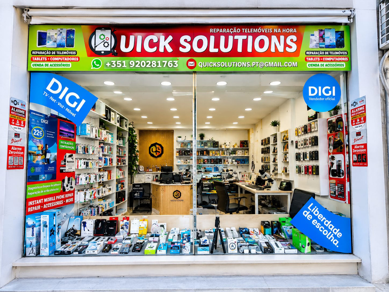 Quicksolutions Lisbon shop