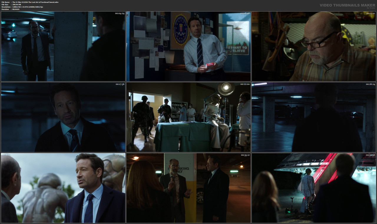 The X-Files S11E04 The Lost Art of Forehead Sweat.mkv