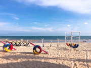 Bãi tắm riêng căn hộ 2 phòng ngủ_ Ocean vista