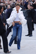 Zendaya-Braless-White-Top-Paris388