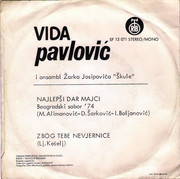 Vida Pavlovic - Diskografija Omot-zs