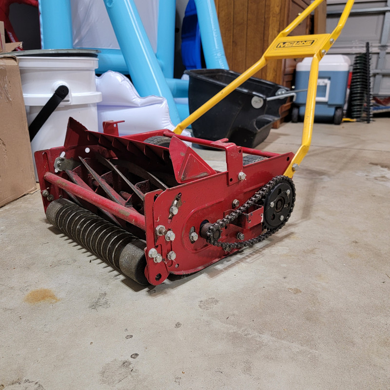 How to change the belt on your McLane Reel Mower #shorts