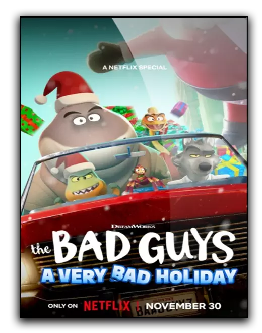 Pan Wilk i spółka: Bardzo złe święta / The Bad Guys: A Very Bad Holiday (2023) MULTi.1080p.NF.WEB-DL.H264.DDP5.1-K83 / Dubbing i Napisy PL