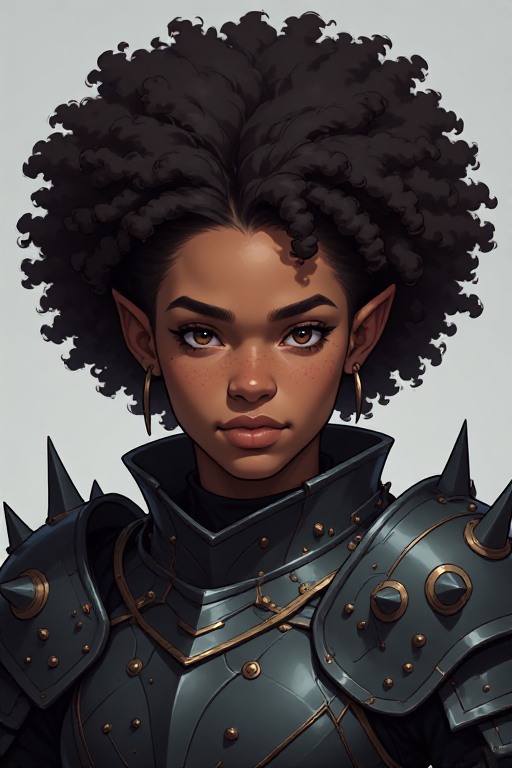 Elegant-Afro-Dark-elf-wearing-(42)