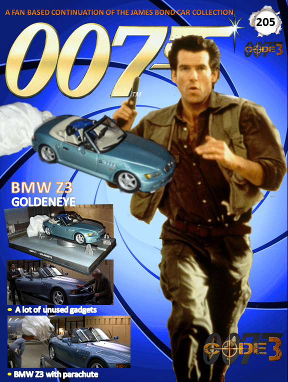 205 CODE 3 - DD GOLDENEYE  - BMW Z3 v1