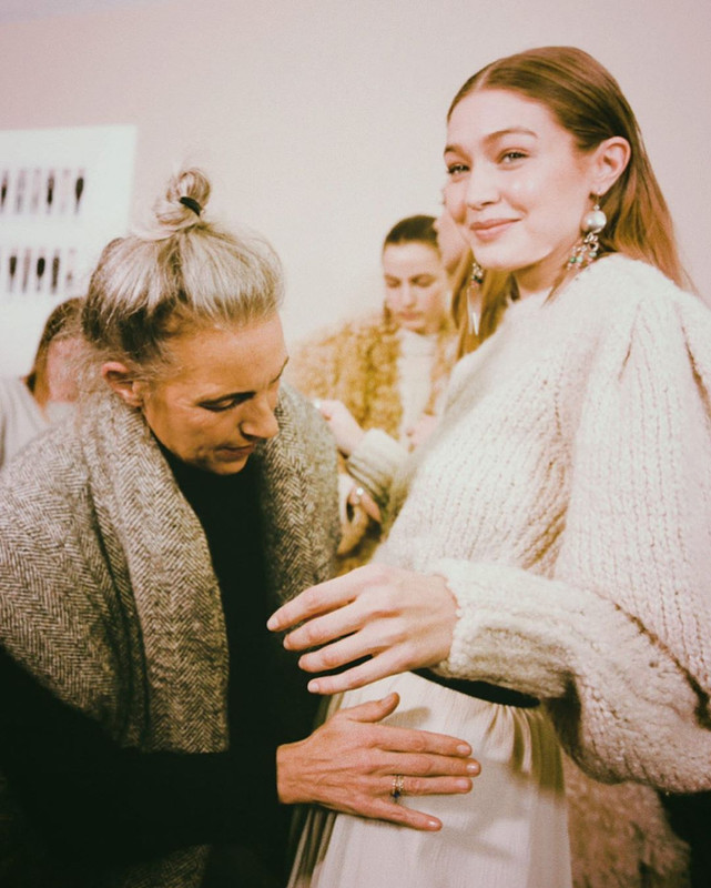 Gigi Hadid dan Isabel Marant