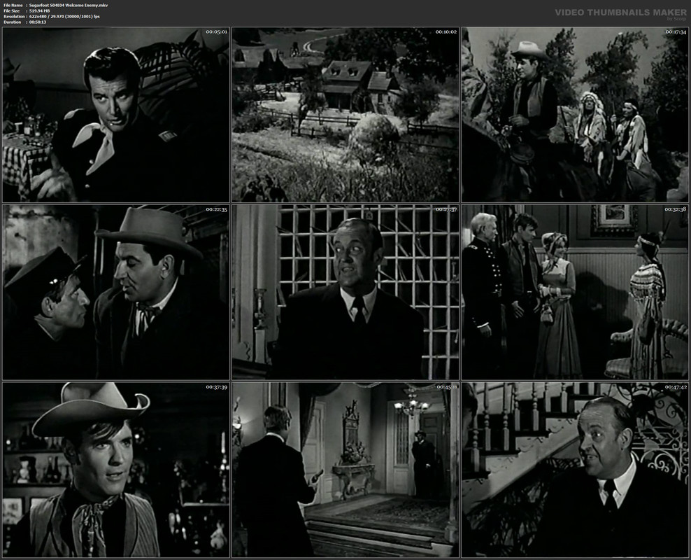 Sugarfoot S04E04 Welcome Enemy.mkv