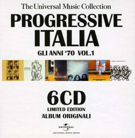 VA - Progressive Italia Gli Anni '70 Vol. 1 - The Universal Music Collection [6CD Remastered] (2009)