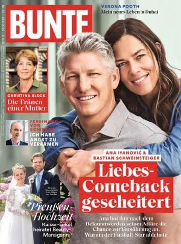 Cover: Bunte Magazin No 36 vom 28  August 2025