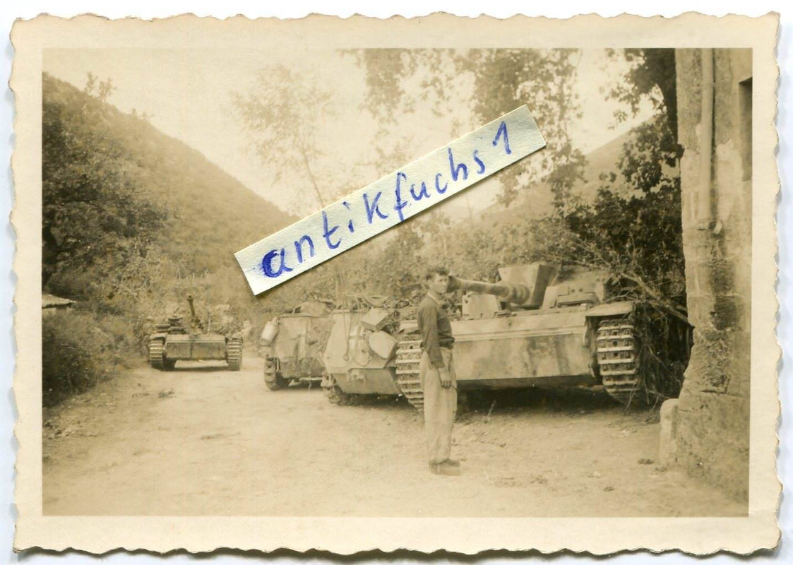 Deut. Panzer Sturmgeschütze am Nettuno