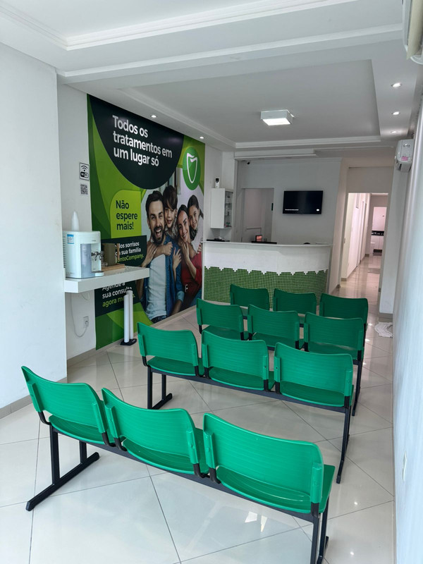 Recepcao da clinica Odonto Company