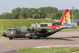 Modellino Aereo Atlas Editions 1:250 Hercules C.Mk 1, RAF Lyneham XV297, Diecast Metallo