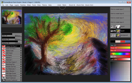 Pixarra TwistedBrush Paint Studio 4.16 Portable