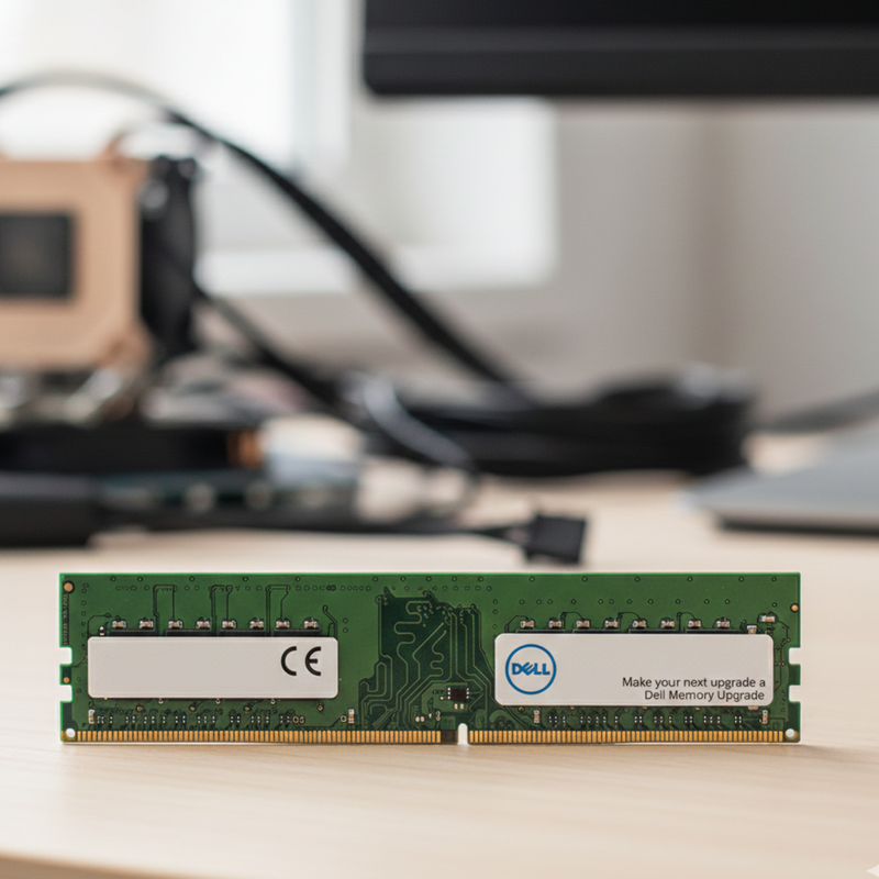 Memória Dell 16GB DDR5 vista frontal