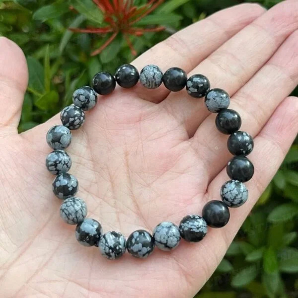 Snow flake bracelet