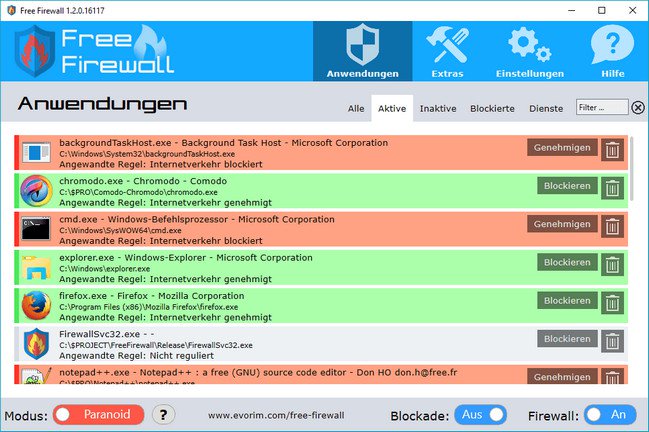 Free Firewall 2.0.0.2565666 (x86/x64)