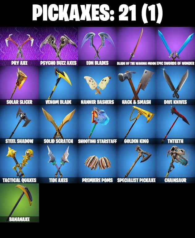 pickaxes comp
