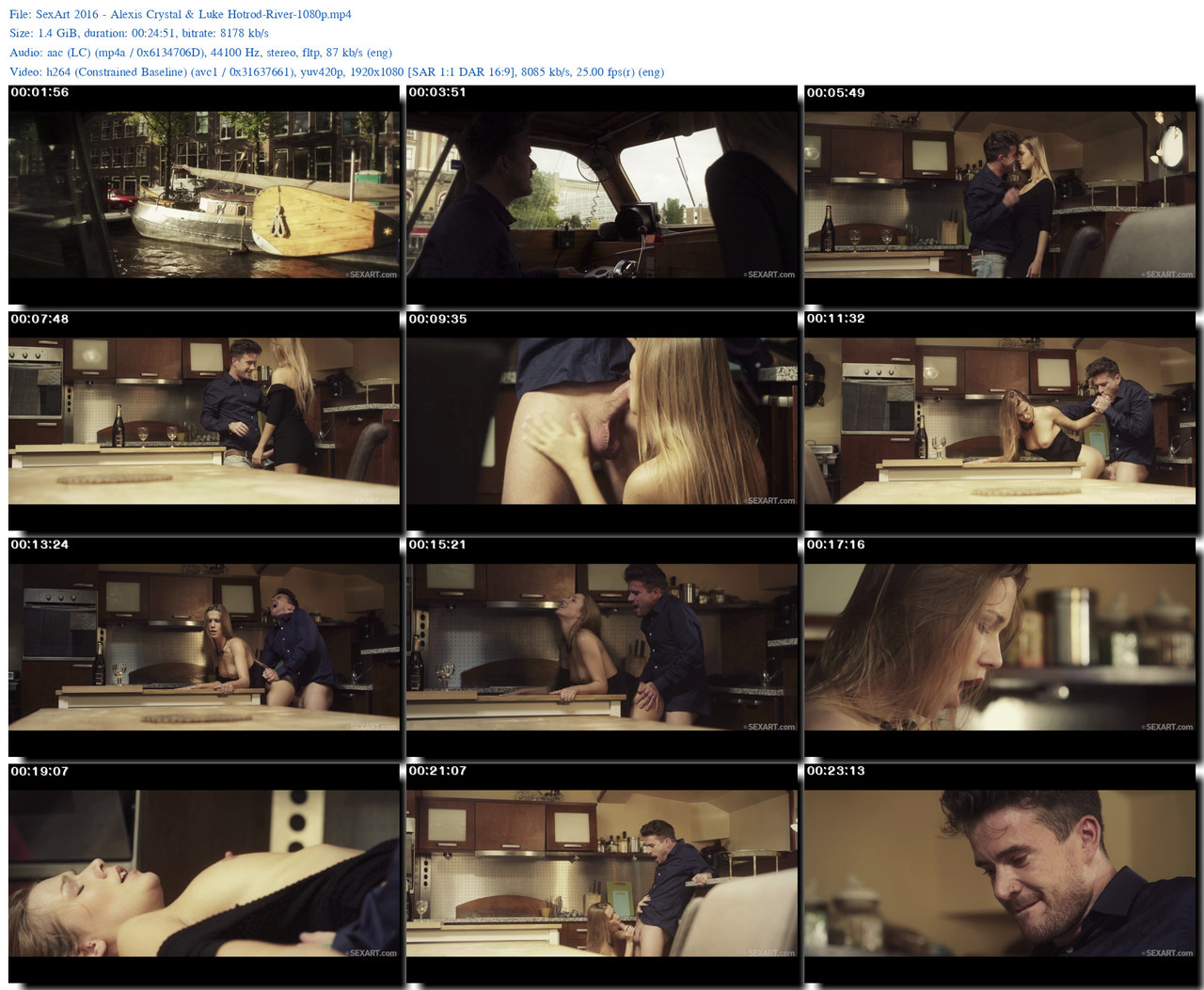 Sex Art 2016 Alexis Crystal Luke Hotrod River 1080p s