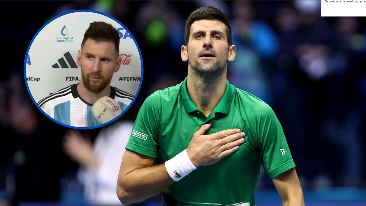 VIDEO: Novak Djokovic rinde homenaje a Messi tras ganar el Australia Open