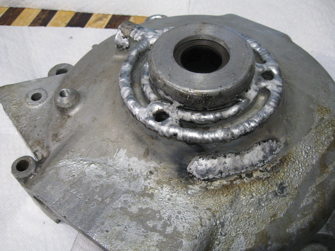 Worn Out Primary Area welded