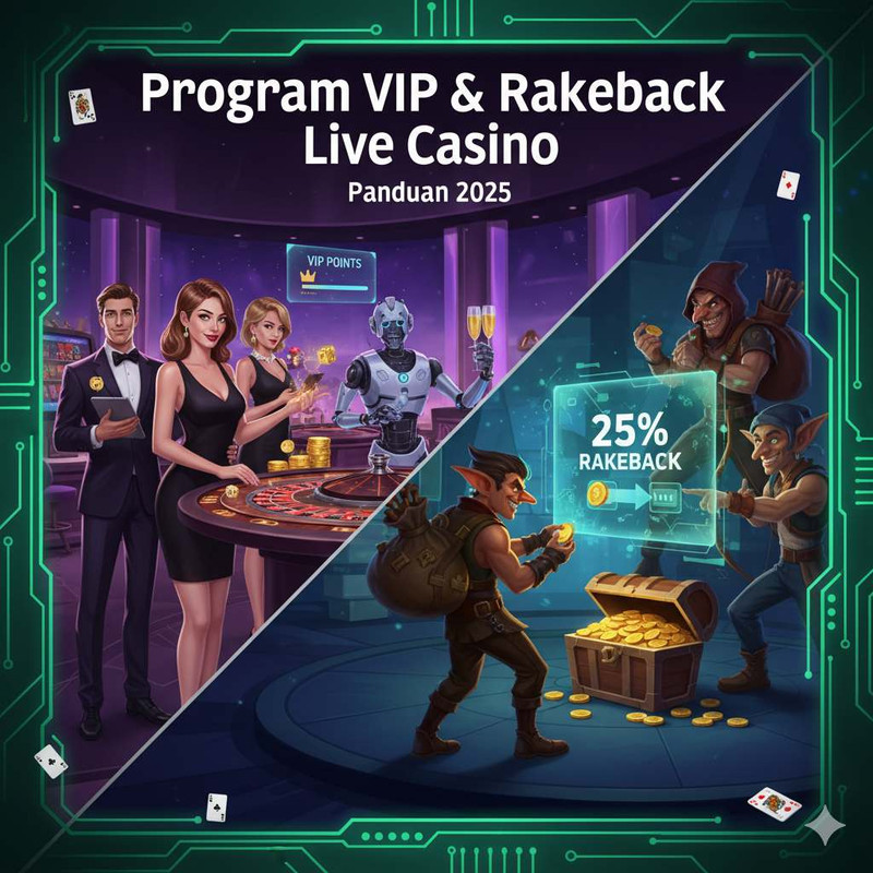 Program VIP & Rakeback Live Casino: Panduan 2025