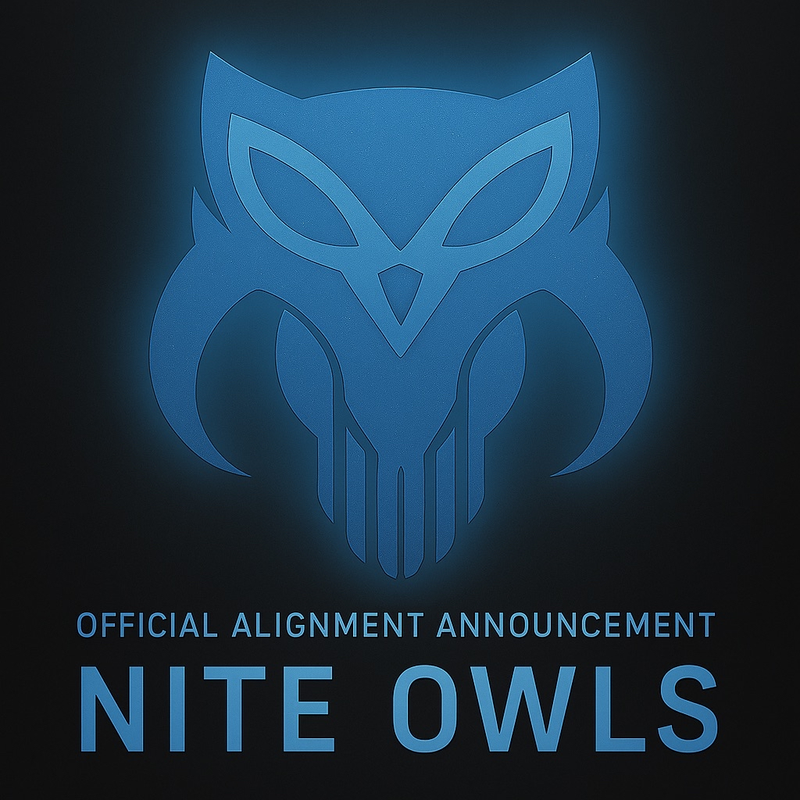 Official Alignment Announcement Nite Owls Image
