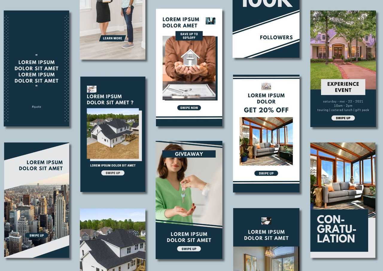 Real Estate Social Media Templates