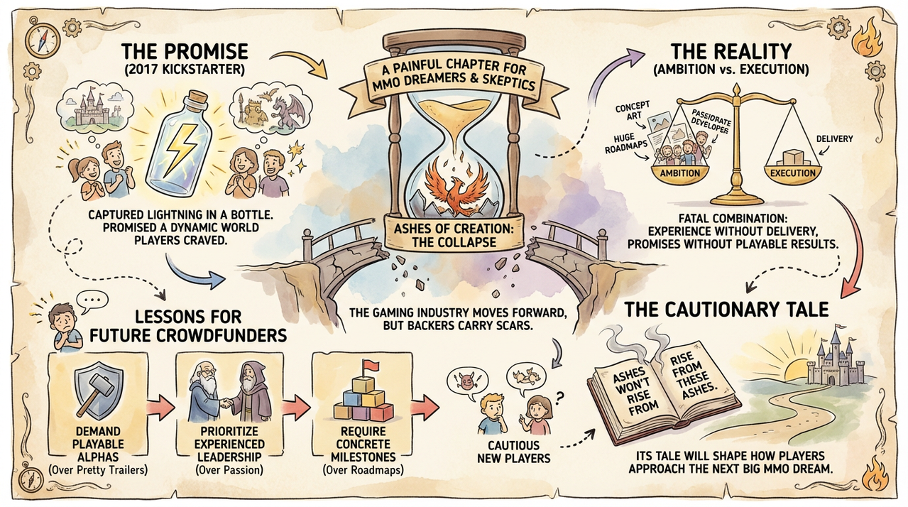 Dark gaming desk with controller and empty chair symbolizing studio closure