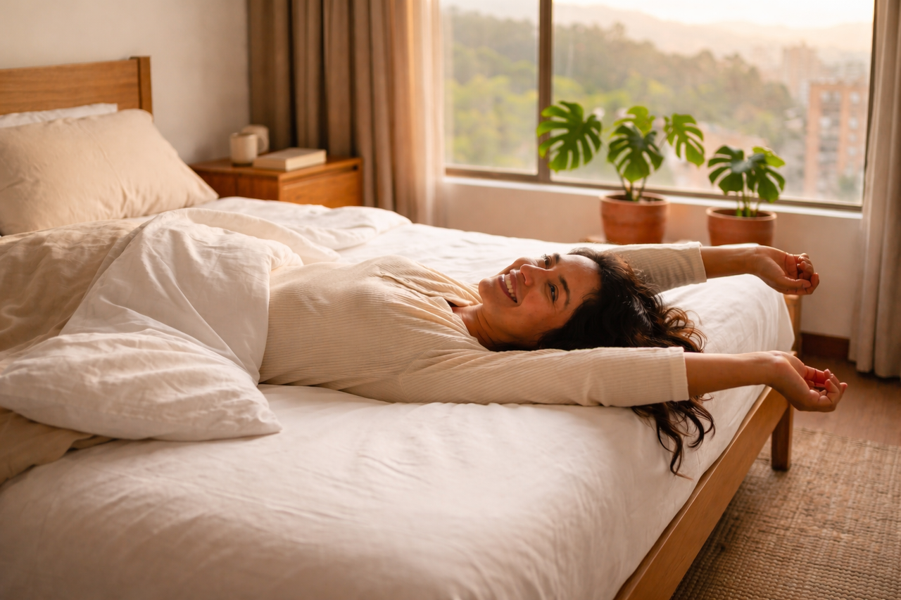 Despertando descansado