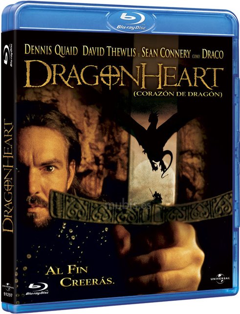 Portada - Dragonheart [Full BluRay 1080p] [Cast/Ing/Fr/Ale/It/Pt/Jp] [Sub:Varios] [Fantástico] [1996]
