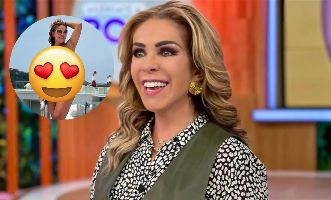 A sus 60 años, Rocío Sánchez Azuara levanta suspiros en traje de baño