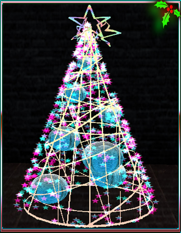 particle-christmas-tree